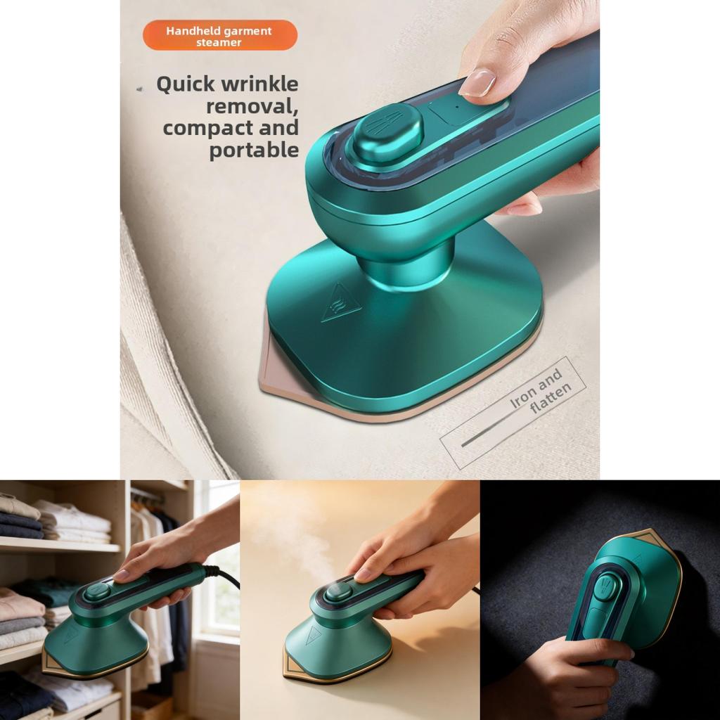 Portable Handheld Steamer For Clothes With Mechanical Control For Dorm Use