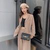 Women's Bag New Simple Messenger Bag Pvc Small Square Bag Fashion Handbag Women's Chain Shoulder Bag