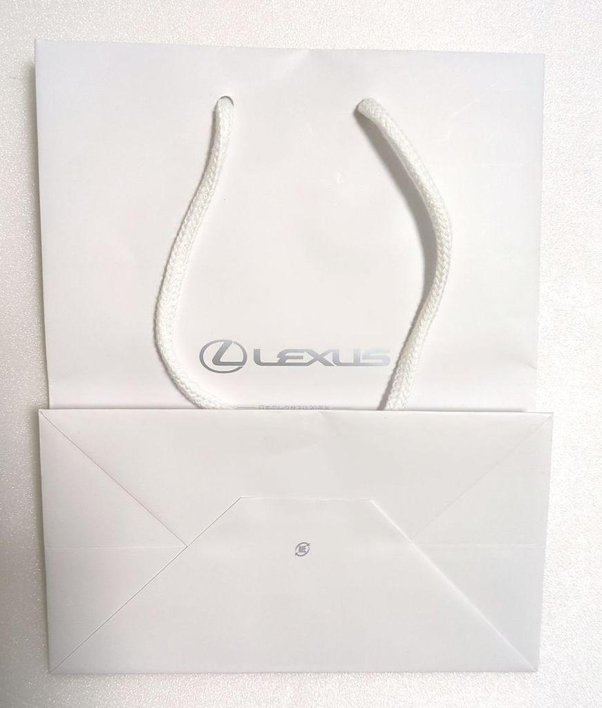 [USED] Lexus Teddy Bear LEXUS 20th Anniversary (Not for Sale) with Paper Bag