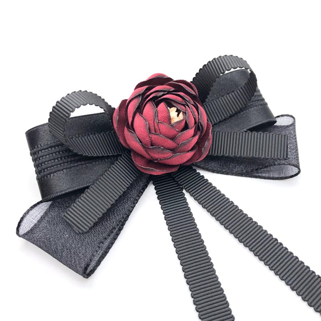 Stylish Ribbon Bow Tie with Decorative Bowknot Fashionable and Personalized Accessory