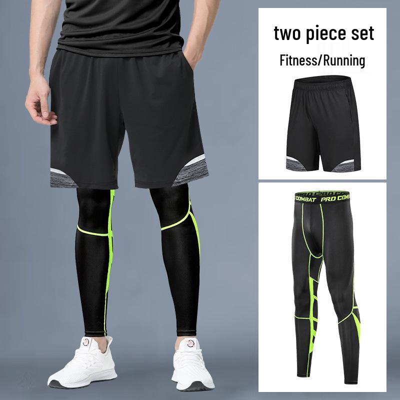 Men's Quick-Dry Compression Running Tights 