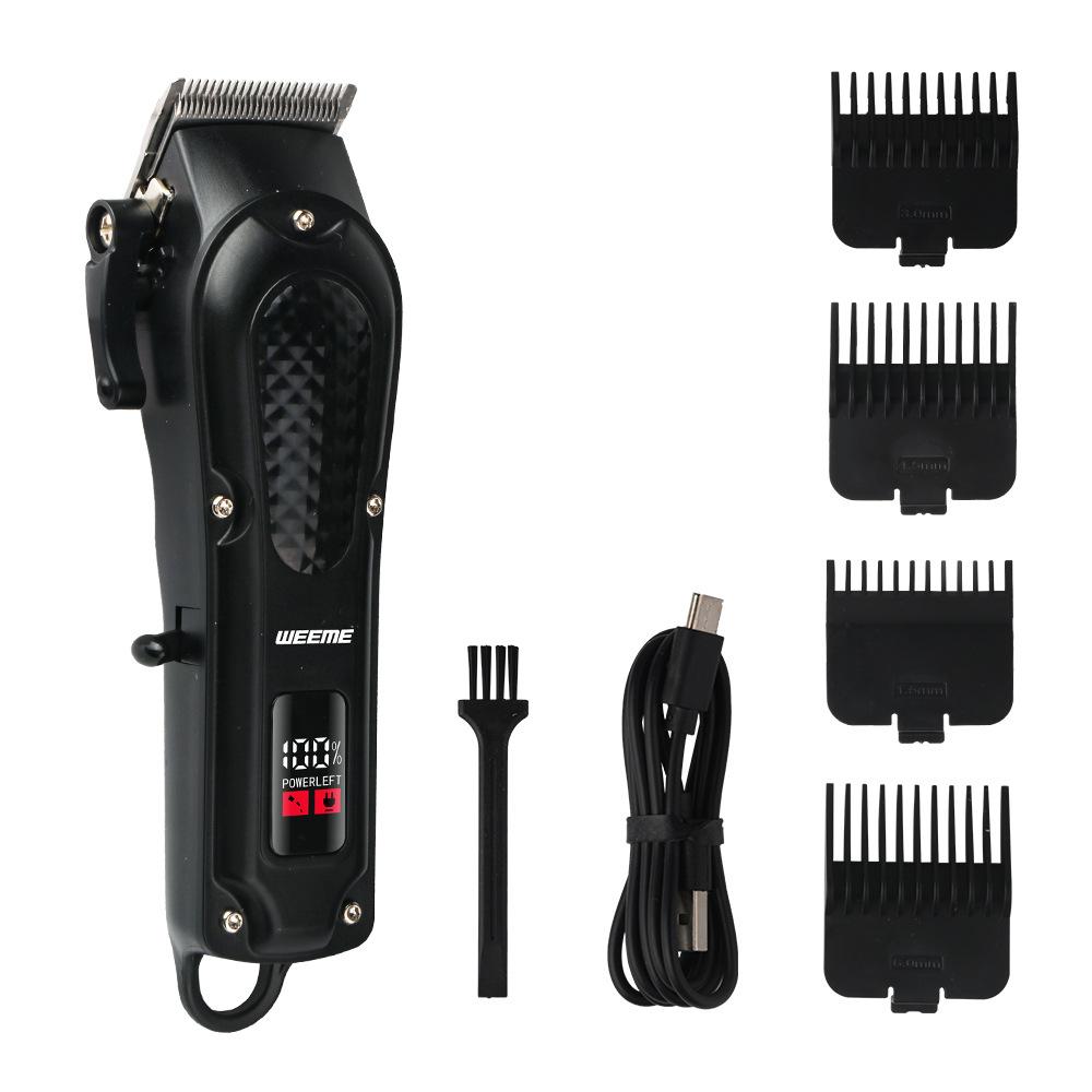 WEEME 806-HW Elektrischer Haarschneider USB Wiederaufladbar Kabelloser Bartschneider Männer Leistungsstarker Elektrischer Haarschneider Trimmwerkzeug