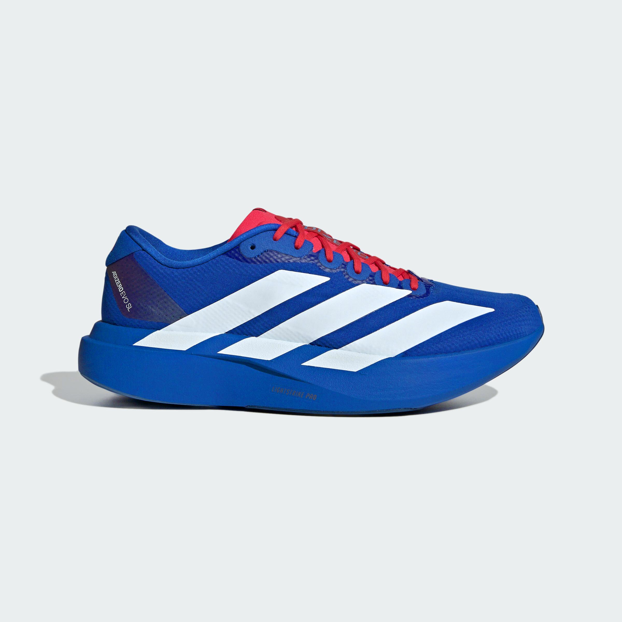 Adidas Adizero Evo SL Lightweight Running Shoes Men s Blue White 39