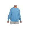 Nike Sweatshirts Men's Blue Crew Neck Moderate Regular DA0022-469