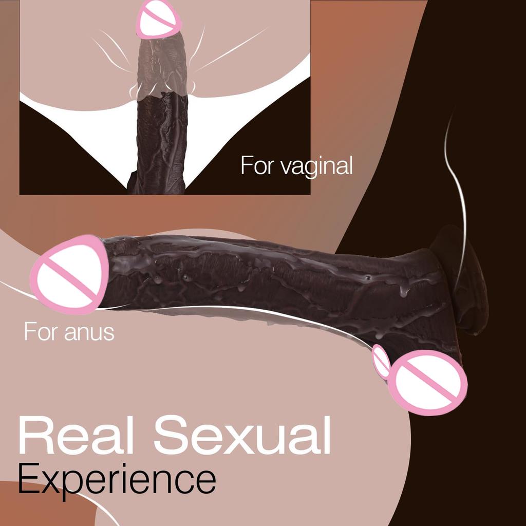 Realistischer Schwanz Silikon Dildo Penis Mit Starkem Saugfuß Hoden Adern Für Analspiel Erfahrung Erwachsenen Sexspielzeug Für Frauen