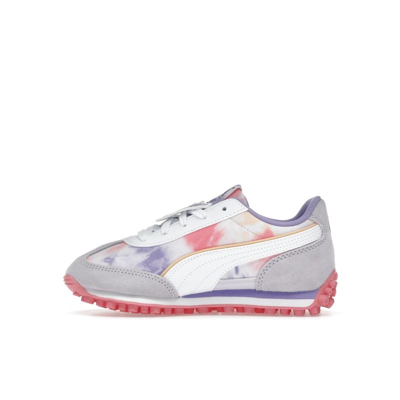 Hello Kitty x Puma Easy Rider Little Kid Hello Kitty and Friends Tie Dye Kids Sneakers Purple Lilac-Frost White 401411-01