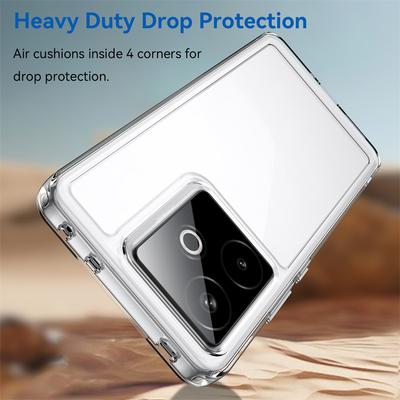 For Realme GT7 Case Realme GT 7 7T Cover TPU Border Acrylic Backplane Bumper Protective Phone Cases For Realme GT 7T GT7 Funda