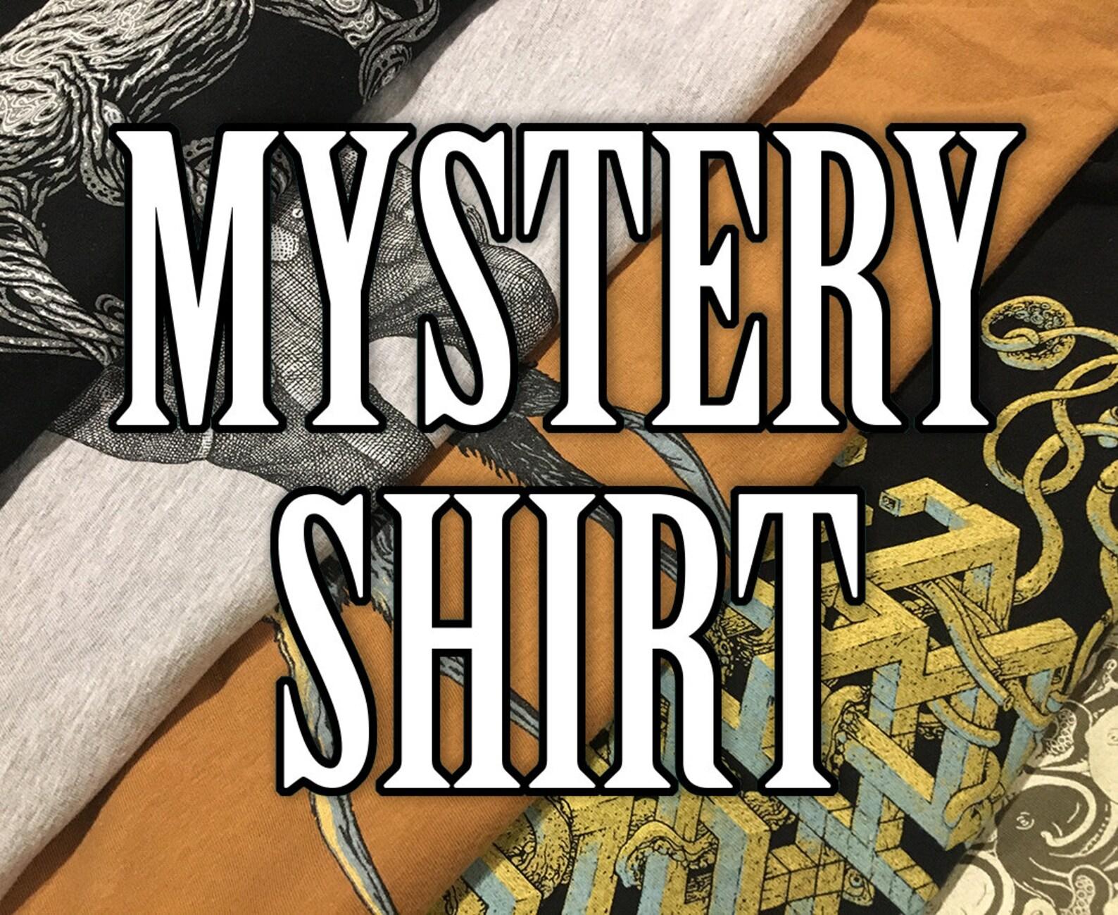Mystery Men s Graphic T-Shirt: Surprise Art Tee 3XL