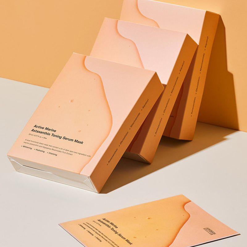 

[6000x Vitamin C][20 Sheets] Marine Astaxanthin Freckle Toning Mask (2 Boxes)