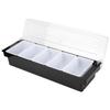 Seasoning Box with Lid Bar Condiment Holder Fruit Case Dispenser Milk Tea Shop Accessory5