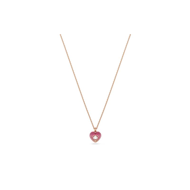 Swarovski Idyllia Hyperbola Pendant Necklace Women s Rose Gold 5683580 золотой