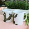 tk307-Design Mug 2p-Cactus and Bird