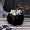 Halloween Pumpkin Decorations Decorative Pumpkins Spiders Pumpkin Figurine Sculptures Table Ornament Holiday Party Decors