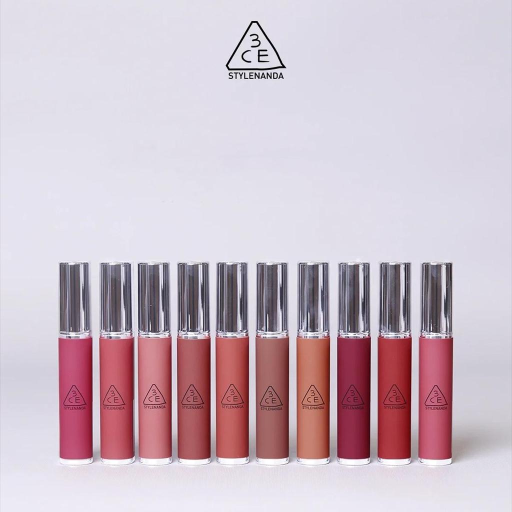 3CE HAZY LIP,Velvet Blur Lip 4g/0.141oz (10 Farboptionen)