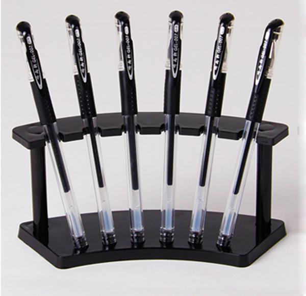 Clear Acrylic Pen and Pencil Display Stand with Customization Options