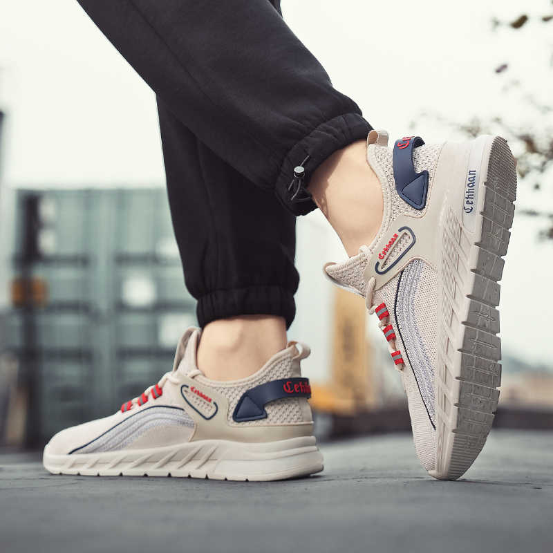 Thick Heeled Laced Breathable Running Shoes Mary Jane Designer Sneakers Men Original Brand Men's Tennis Sports Shouse