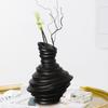 Keramik Blumenvase, Abstrakte Moderne Dekorative Vasen für Tischaufsätze Vase