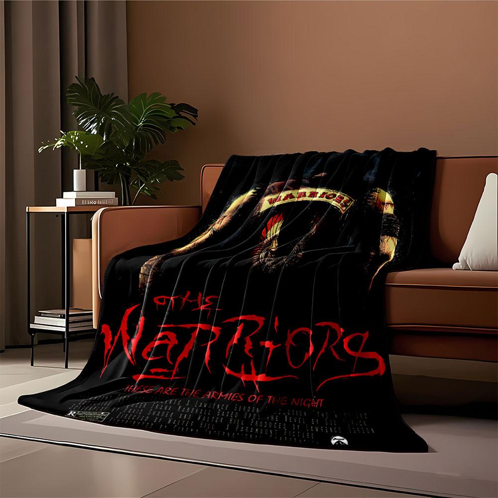 The Warriors Movie Art Blanket for All Seasons Blanket Lunch Break Throw Gift