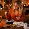 Halloween Costume Set with Hat Accessories for Adult Party Dress Up