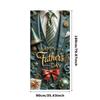 Father's Day Banner Polka Dot Pattern Party Decoration Happy Father's Day Gift Decor Event Banner For Party Background Indoor