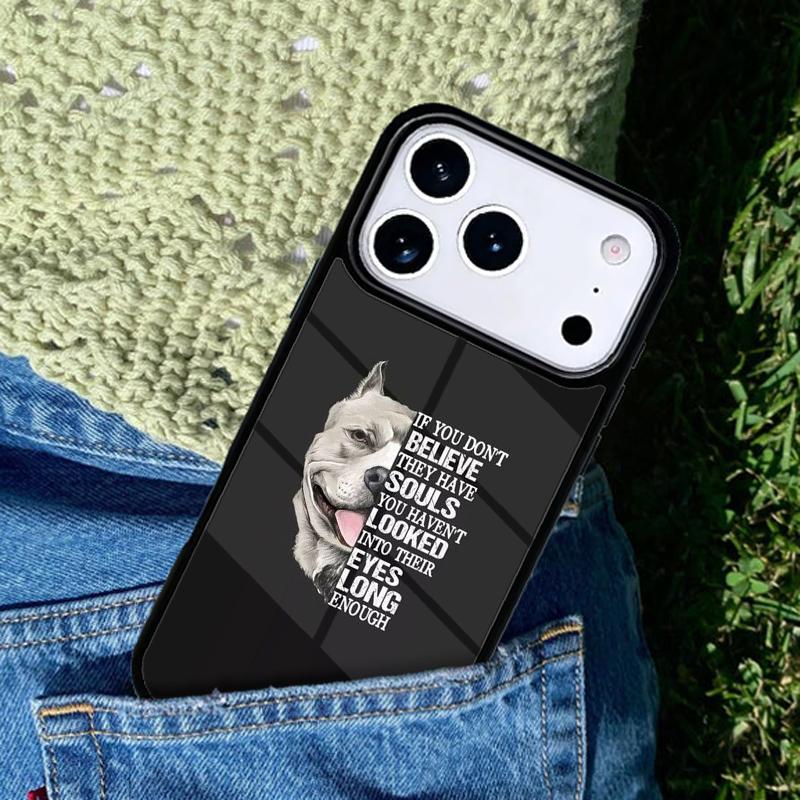 Pit Bull Lovely Pet Dog Pitbull mobile phone case Compatible with IPhone 17 16 15 14 13 12 11Pro Max 17 Air cover