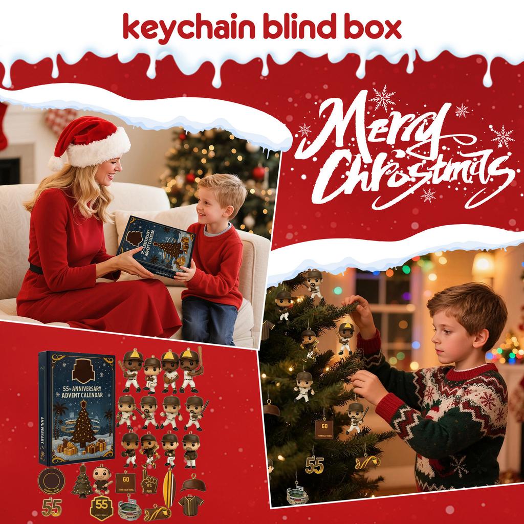 Advent Calendar, Advent Calendar, Boys Advent Sports Calendar, 24 Day Acrylic Countdown Calendar, Advent Calendar