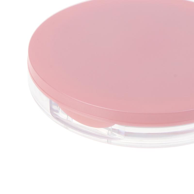 1Pcs Loose Pot Travel Makeup Jar Sifter Container 3-5G Portable Ultra-Thin Plastic Powder Box With Mirror And Powder Puff