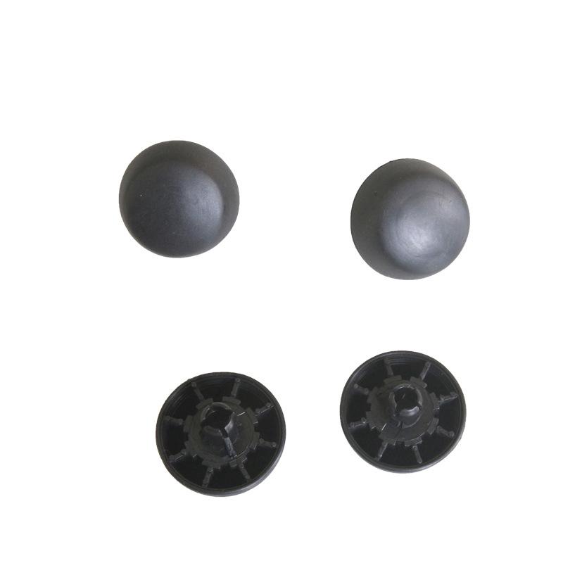 Car 2PCS Engine Hood Dome Louvers Air Inlet Vents Bezel Sticker For Jeep JK Wrangler 2007-2017