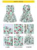 Summer Floral Mesh Dog Dress - Sunflower Skirt for Pets