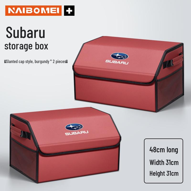 Compatible with Subaru XV, Forester, Legacy, Outback, and More: Car Trunk Storage Box/Interior Accessories.