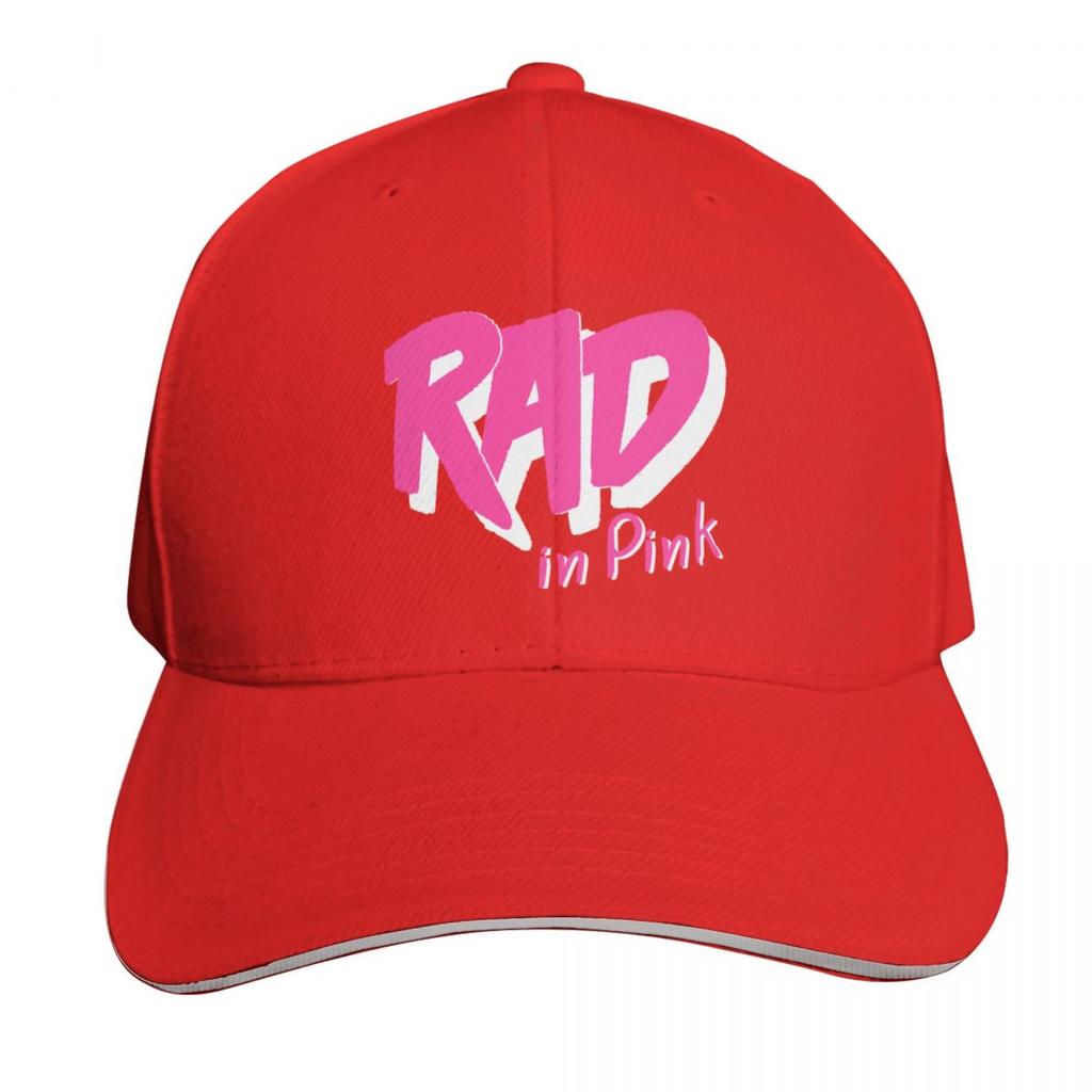 Rad in Pink Tee Shirt Black Baseball Cap winter hats for Unisex Hip Hop New In The Hat For Girls Unisexs