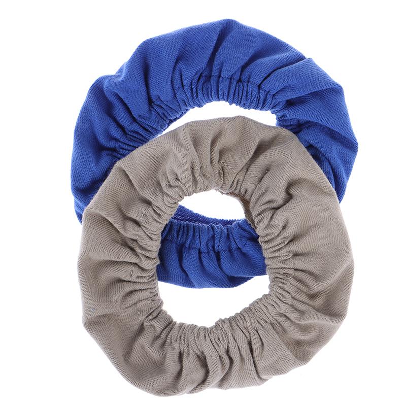 2 Pcs Cpap Mask Liners Reusable Fabric Covers Reduce Air Leaks Skin Irritation