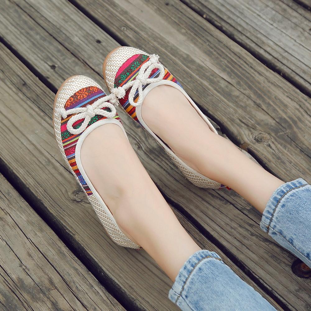 

Этническая ветрозащитная резиновая мягкая подошва большого размера женская летняя льняная повседневная обувь дышащая 42 ярда 42