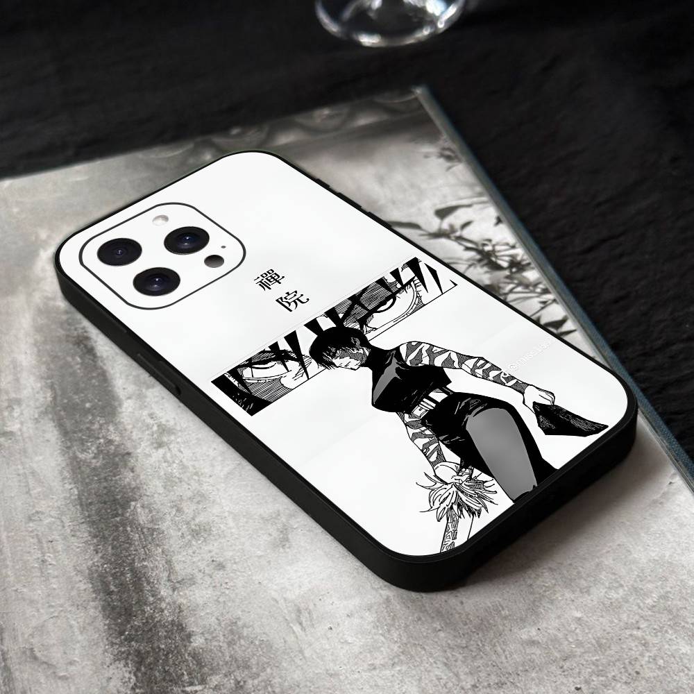 

Maki Zenin Jujutsu Kaisen Anime Phone Case Black Silicone Soft Shell For IPhone 17 16 15 14 13 12 11 Air Pro Max Plus Hot Sale iphone 14 Pro