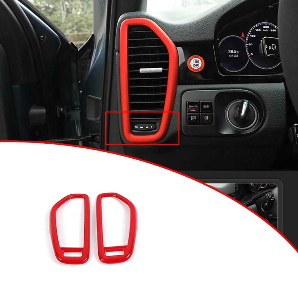 For Porsche Cayenne 2018 - 2022 2023 Interior Styling Center Air Conditioning Car Side AC Outlet Vent Frame Cover Trim