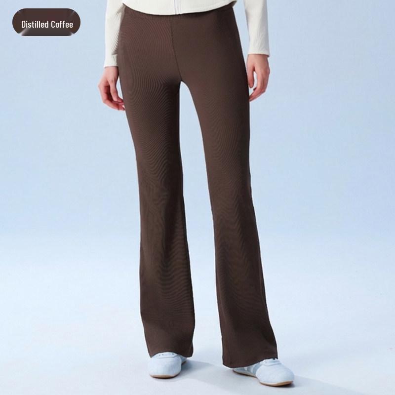 

Spring 2026 Women s Slimming Micro-Flare Yoga Pants with Bell Bottoms—No Embarrassing Lines Large