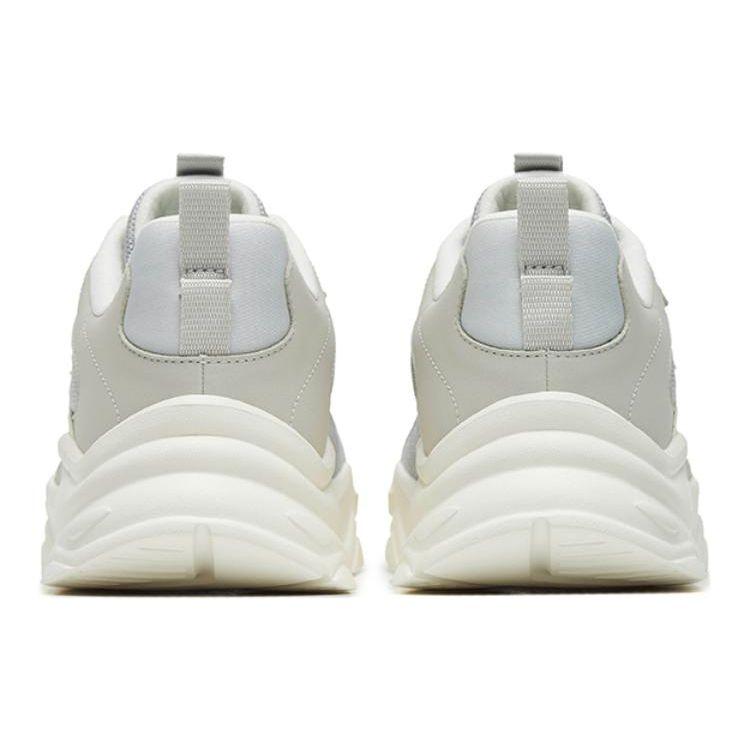 Anta Lifestyle Series Little Millennium 2.0 Fabric Leather Mesh Non-Slip Wear-Resistant Breathable Low-Top Sports Casual Shoes 112248891-1