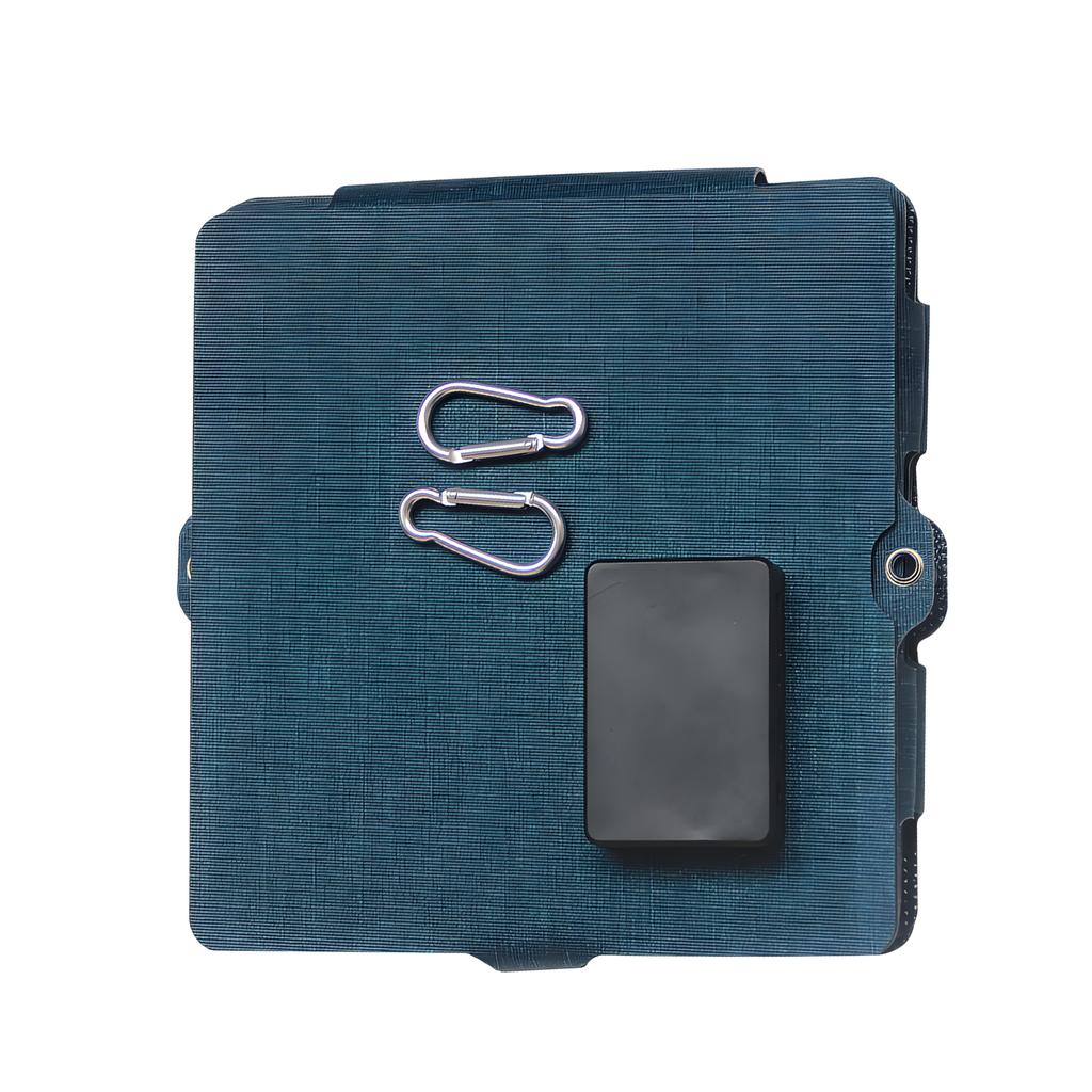 30-watowy przenośny panel słoneczny IPX6 wodoodporny ETFE monokrystaliczny składany panel słoneczny ładowarka z