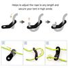30 Pcs Slip-Proof Cord Adjuster Dual Holes Tent Line Locks Tent Fasteners  Outdoor Activities