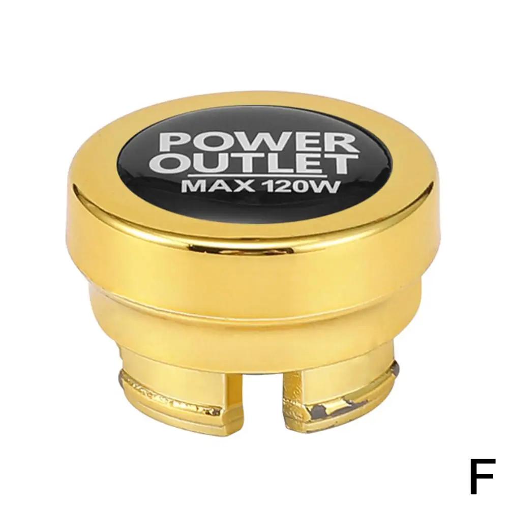 Car Cigarette Lighter Cover Universal Dustproof Plugs For Car Cigarette Lighters Interface Cover Decorations Auto Interior Parts