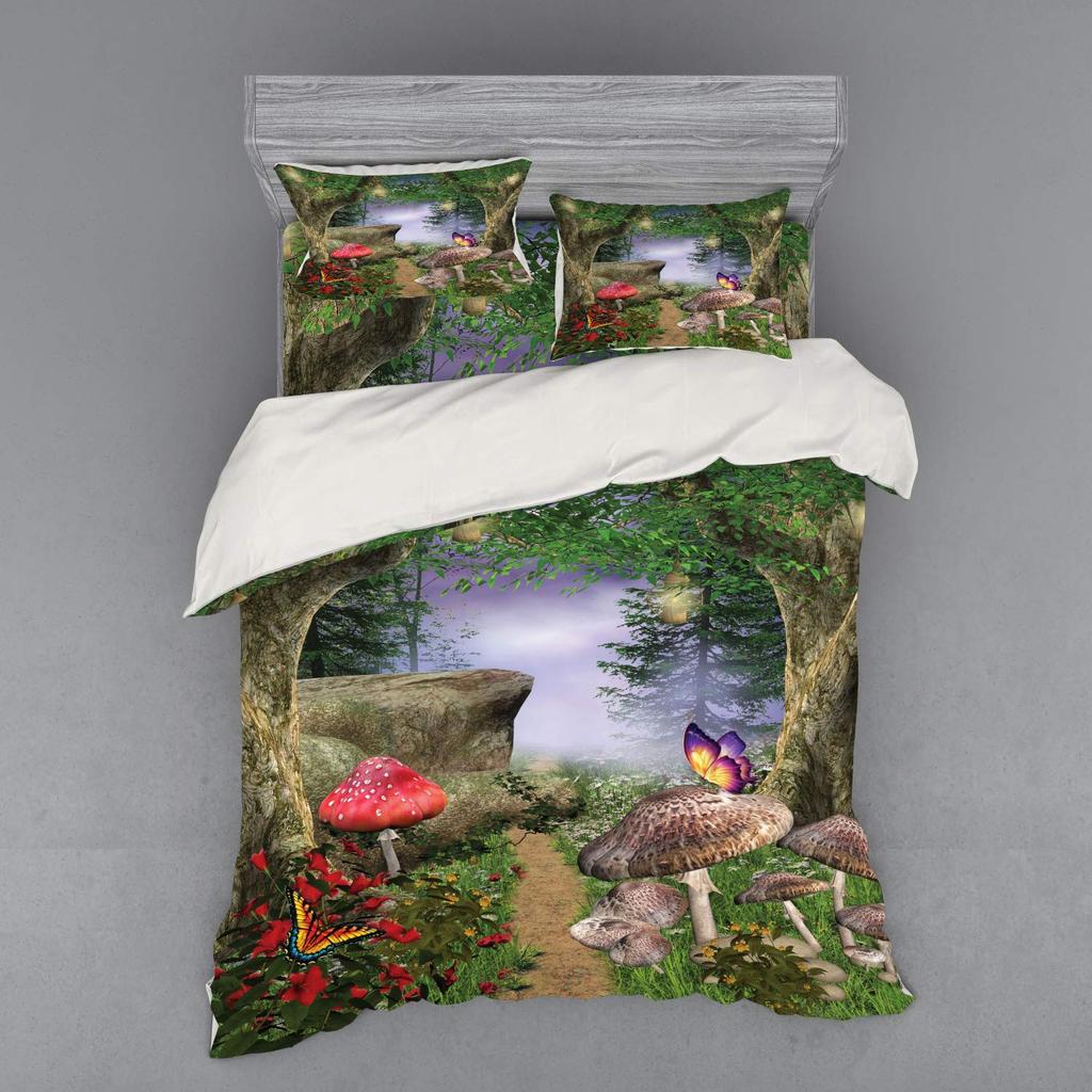 Pathway Duvet Cover Sets For Teens Adults Queen Quilt Covers Lightweight Down Bedroom Decor 2 Pillowcases 1 Duvet Cover No Quilt