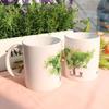 Ad652-Designbecher 2p-Bäume pflanzen für die Erde