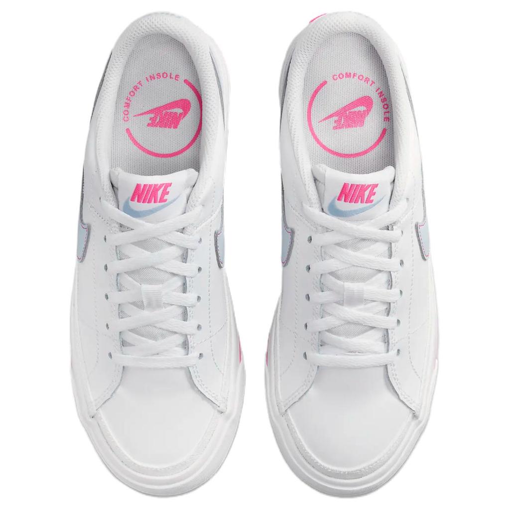 New Nike Court Legacy Lift GS 'White Light Armory Blue' DA5380-121