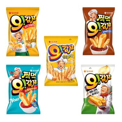 Orion Ой! Смак картопляного гратену (50г / 95г), Цибулевий смак (95г), Смак соусу барбекю для макання (136г), Смак соусу солодкого чилі для вмочування (136г)  (16 Опції)