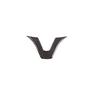 Steering Wheel Sheet Cover Trim Fit For Benz V-Class 2017- Real Carbon Fiber