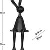 High-End Modern Rabbit Ornament: Luxury Creative Decoration for Home or Restaurant