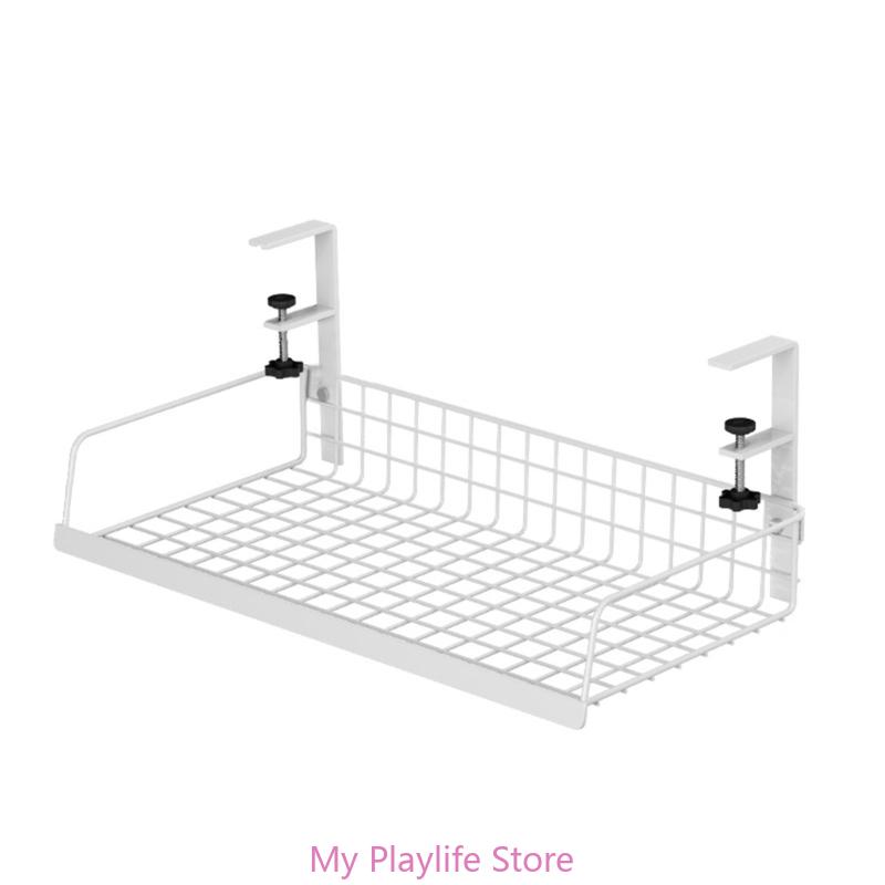 

Delicate Home Office Desk Organizers Basket for Tidying Gadgets and Stationery S чёрный