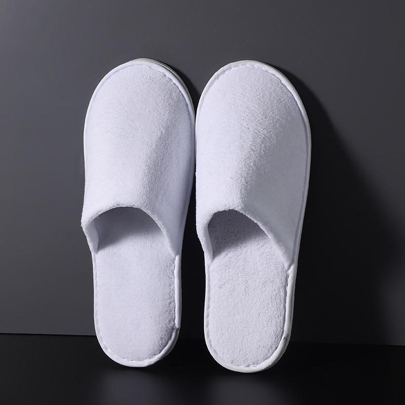Anti-Slip Portable Thickened Disposable Slippers for Hotels, Inns, Beauty Salons, and Travel