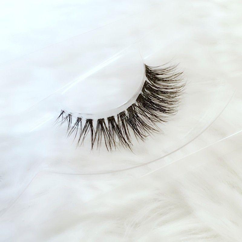 Aimo - Fox Eye Crisscross False Eyelashes (11 Mm)