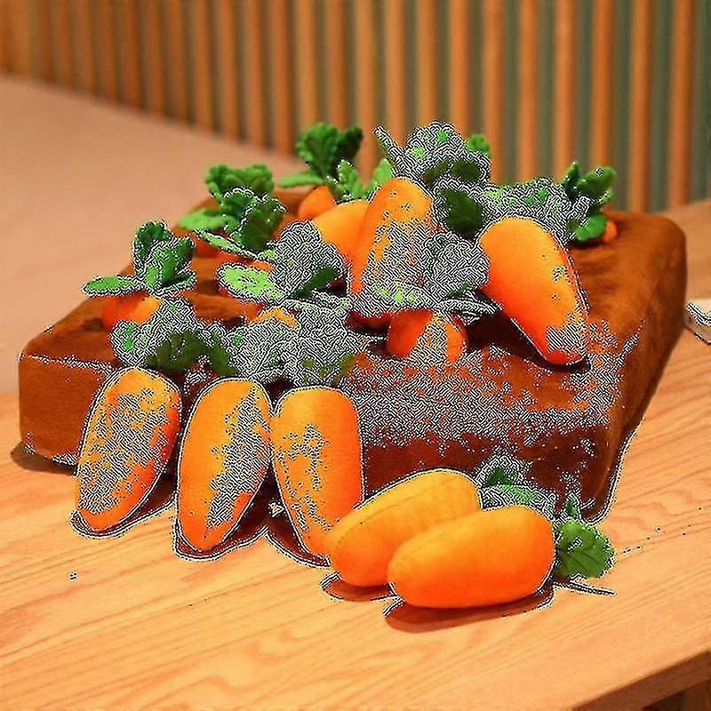 Carrots Plush Dog Toy Encourage Natural Foraging Skill Durable Interactives Dog Toys Pet